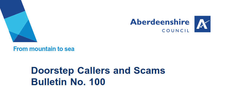 Trading Standard Bulletin No. 100 – Doorstop Callers &&nbsp;Scams